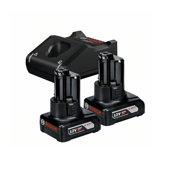Bosch Bosch AKU startovací sada 2× GBA 12V 6.0Ah + GAL 12V-40 1600A01B20