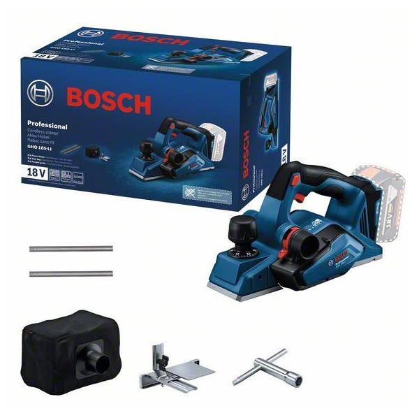 Bosch Bosch AKU hoblík GHO 185-LI, bez aku v krabici 06015B5021