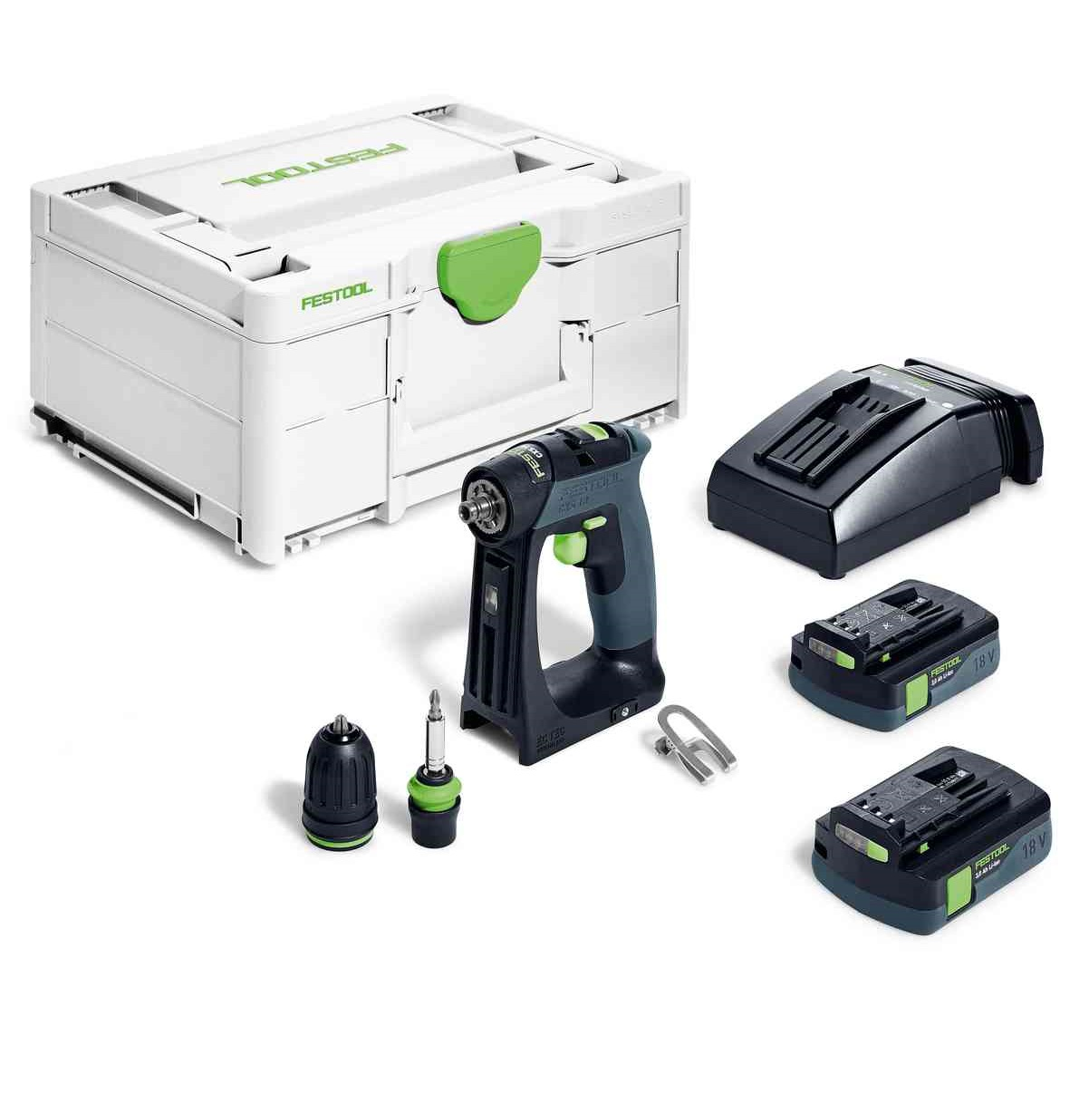 Festool Festool AKU vrtací šroubovák CXS 18 C 3,0-Plus 576883