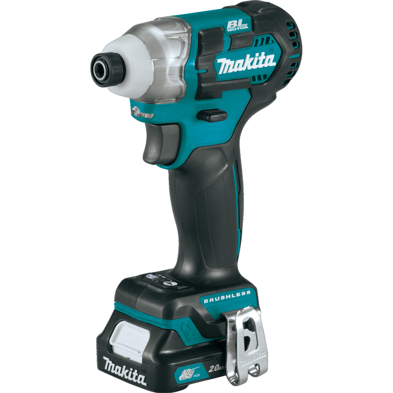 Makita TD111DSAE Aku bezuhlíkový rázový uťahovák Li-ion 12V/2,0Ah CXT TD111DSAE