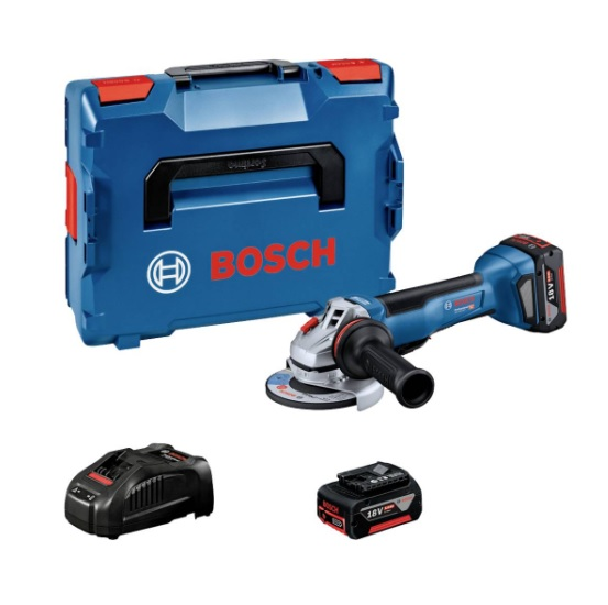 Bosch Bosch AKU úhlová bruska GWS 18V-10, 125mm, 2x 5,0 Ah 18V v systaineru 06019J4101