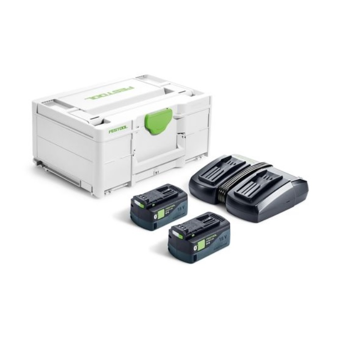 Festool Festool napájecí sada SYS 18V 2x5,0/TCL 6 DUO 577707