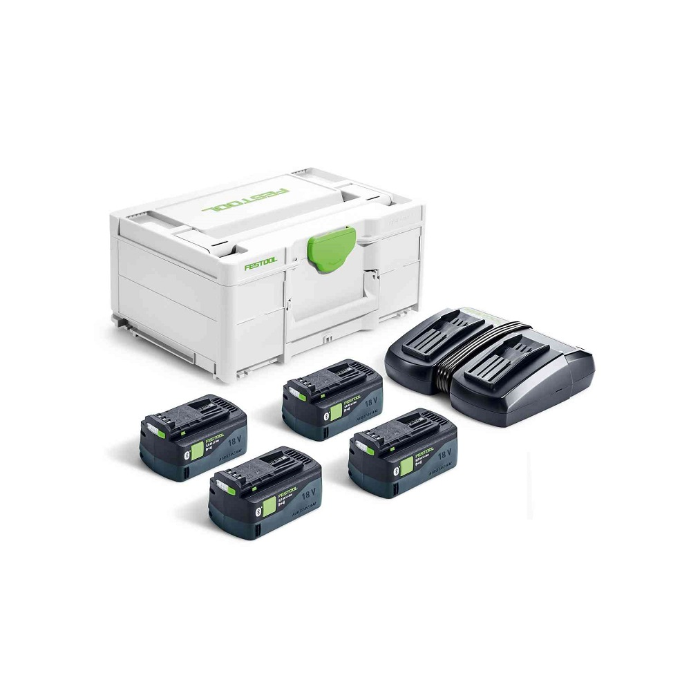 Festool Festool napájecí sada SYS 18V 4x5,0/TCL 6 DUO 577709