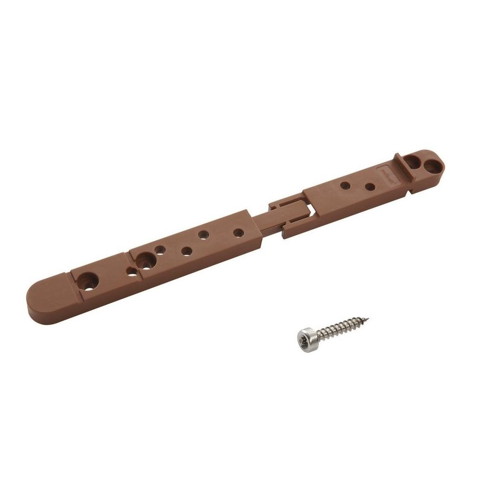 Wolfcraft Rozširovacie set TERASA - skryté spoje: 20 spojok a 120 skrutiek Tx20 6972000