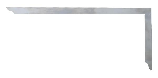 Hedue Z300 tesařský úhelník 1000x380mm,bez mm stupnice,bez opisovacích otvorů