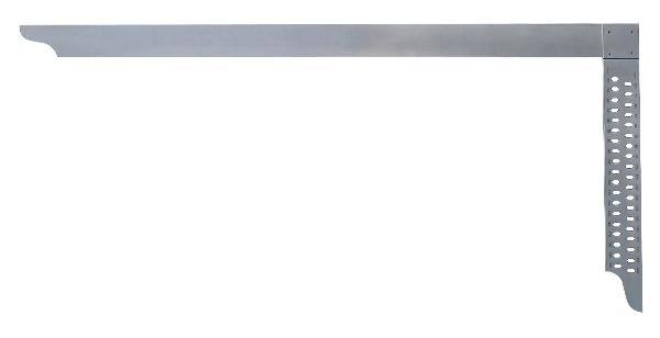 Hedue Tesařský úhelník 700x300mm bez mm stupnice a s opisovacími otvory z071