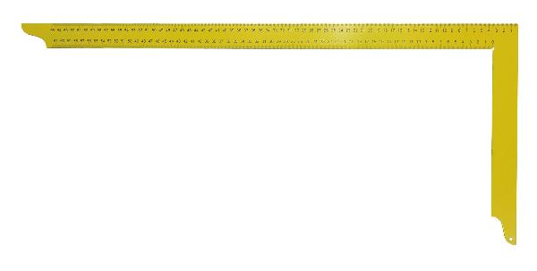 Hedue Tesařský úhelník 800x320mm s mm stupnicí a bez opisovacích otvorů y080