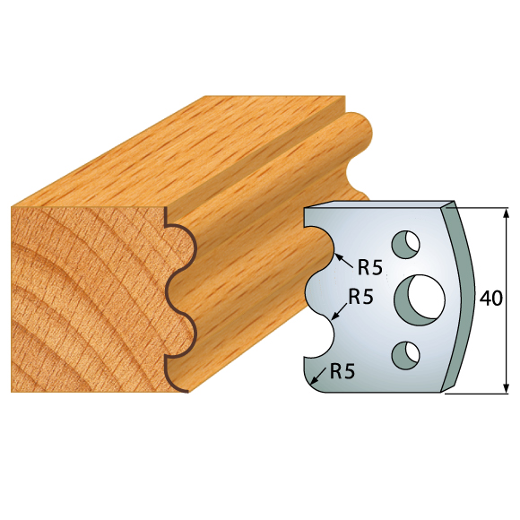 Igm Profilový nôž 40x4mm profil 006 F026-006