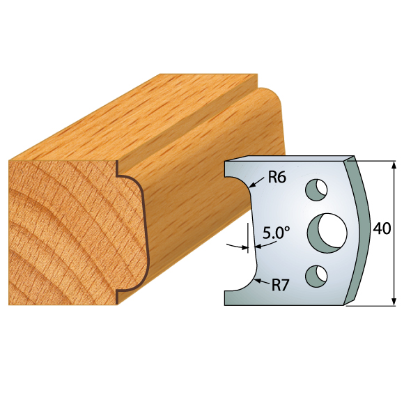 Igm Obmedzovač 40x4mm profil 002 F027-002