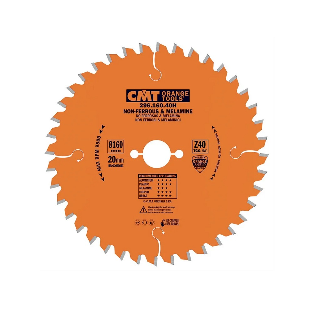 Cmt Orange pilový kotouč na lamino, plast a neželezné kovy D160 x 2,2 x 20 mm Z56 HW C29616056H