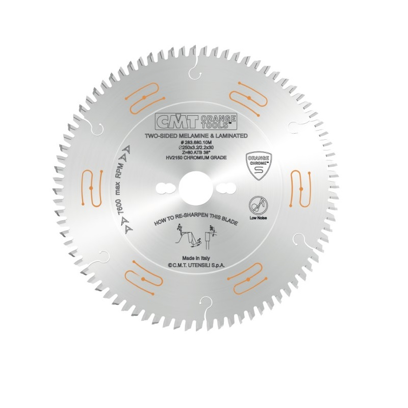 Cmt pilový kotouč na lamino bez předřezu D250x3,2 d30 mm Z80 HM C28368010M