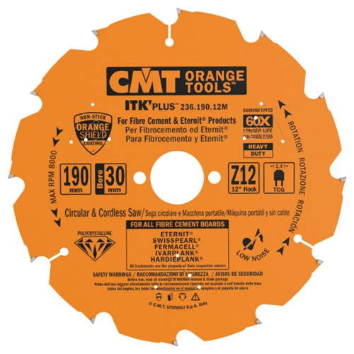 Cmt Diamantový pilový kotouč na cementotřískové desky - D160x2,2 d20 Z4 Diamantový PKD C23616004H