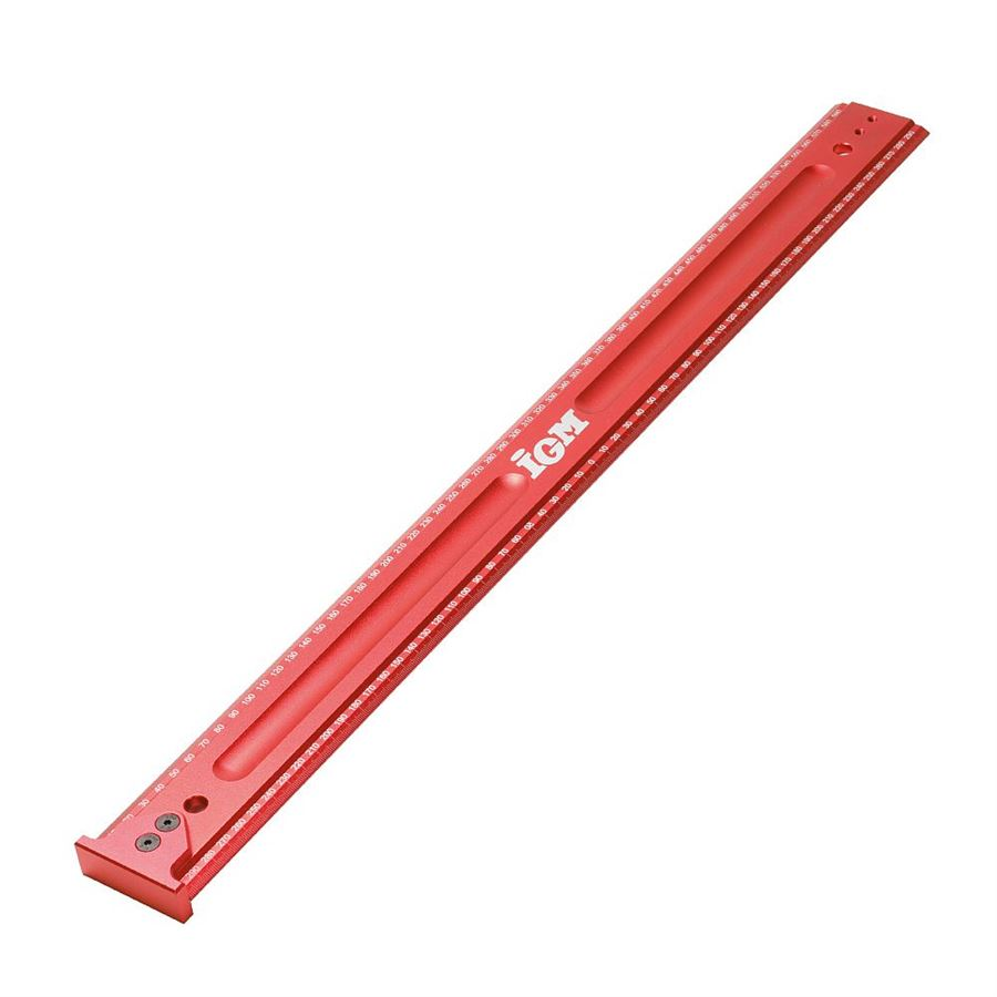 Igm Truhlářské pravítko s dorazem 600 mm MER-TPR600