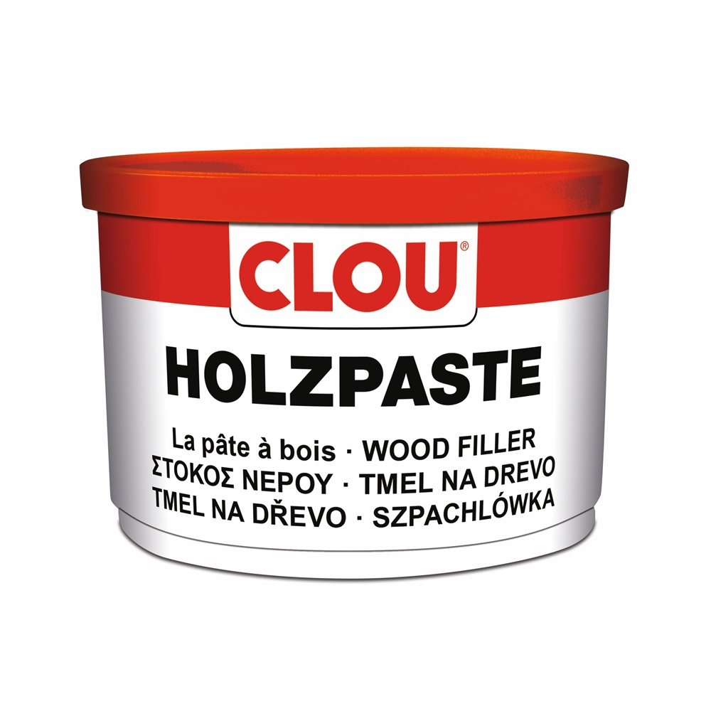 Clou Clou Tmel vodouředitelný Holzpaste  250g - 08 eiche mittel, dub střední 00150.00008