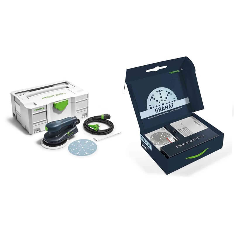 Festool Festool startovací sada ETS EC 150/5 + brusné kotouče Granat D150 578188