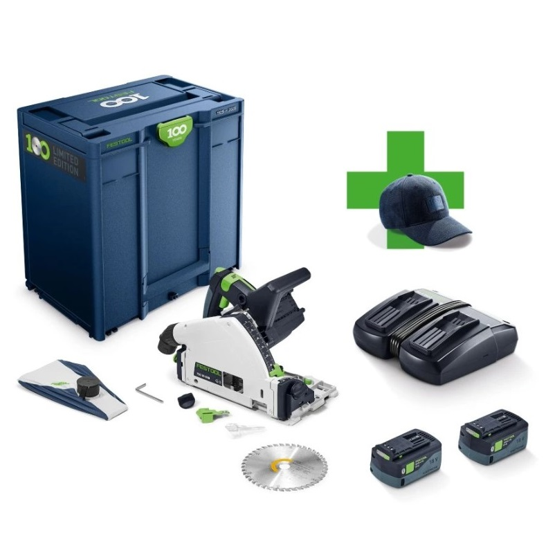 Festool Festool AKU ponorná pila 100 let TSC 55 KEBI-Plus/XL100Y Limited Edition 578226