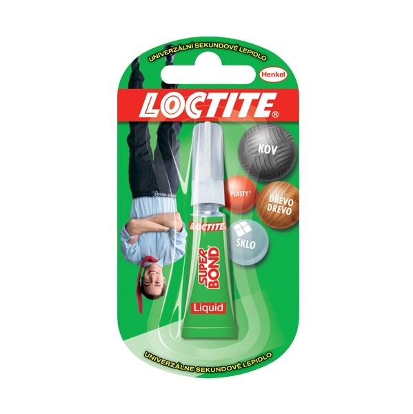 Henkel vteřino lepidlo Loctice Super Bond 3g 417081