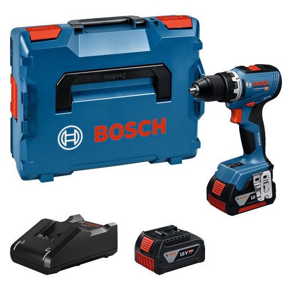 Bosch Bosch AKU vrtací šroubovák GSR 18V-65, 2x18 V/ 5,0 Ah v L-Boxxu 06019N3203
