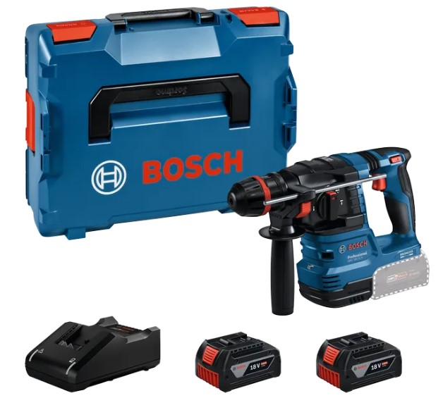 Bosch Bosch AKU vrtací kladivo GBH 18V-22 X, ONECHUCK, 2x 18V/4,0Ah v L-Boxxu 136 0611924101