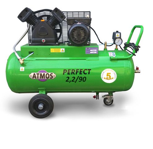 Atmos průmyslový pístový kompresor Perfect 2,2/90 P22090CZ