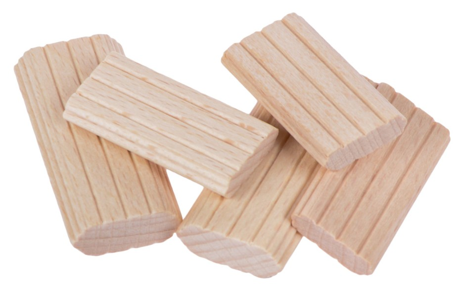 Pinie dřevěné spojovací kolíky pro DOMINO D 4 x 20 mm - 300 ks 170-42019L