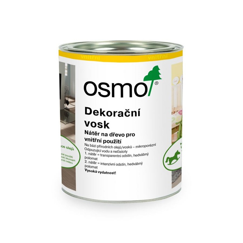 Osmo Dekorační vosk transparentní - 0,75l koňak 3143 10100272