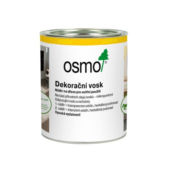 Osmo Dekorační vosk Creativ - 0,375l černá 3169 10100452