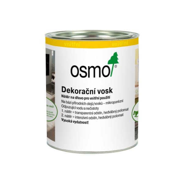 Osmo Dekorační vosk Creativ - 0,375l bílý mat 3186 10100394