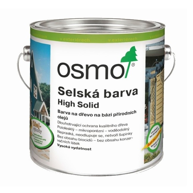 Osmo selská barva 2310 cedr / červené dřevo krycí - 2,5l 11400069