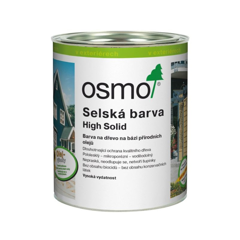 Osmo selská barva 2704 kamenněšedá krycí - 0,75l 11400015