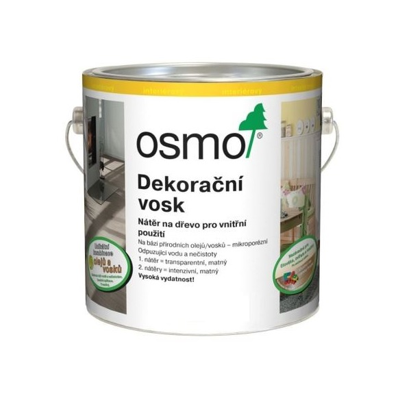 Osmo Dekorační vosk Creativ - 2,5l sníh 3188 10100459