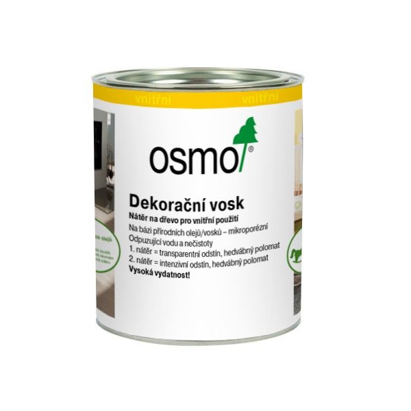 Osmo Dekorační vosk Creativ - 0,375l zelená (RAL 6029) 3131 10100842