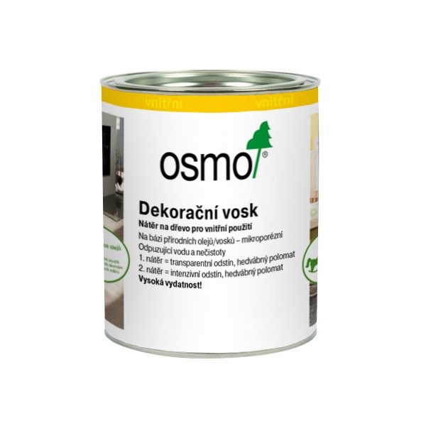 Osmo Dekorační vosk Creativ - 0,375l modrá (RAL 6010) 3125 10100836