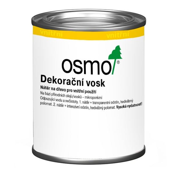 Osmo Dekorační vosk transparentní - 0,125l ořech 3166 10100100