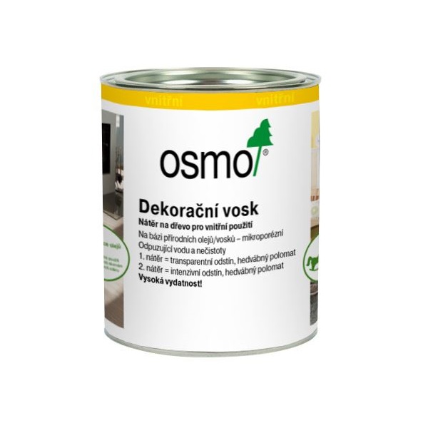 Osmo Dekorační vosk transparentní - 0,375l dub antický 3168 10100261