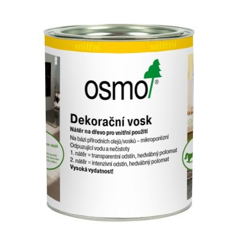 Osmo Dekorační vosk transparentní - 0,375l bříza 3136 10100075