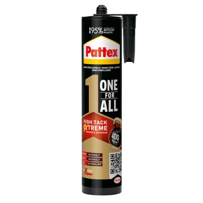 Henkel montážní lepidlo Pattex ONE FOR All HIGH TACK EXTREME, 440 g 2866432