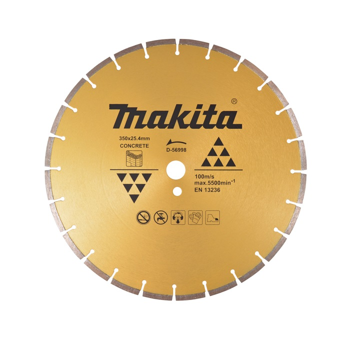 Makita diamantový kotouč 350x25,4x7,5mm beton D-56998
