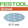207209|||Hlavní obrázek Festool Brusné kotouče STF D77/6 P240 GR/50