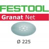 Hlavní obrázek Festool Brusivo s brusnou mřížkou STF D225 P120 GR NET/25