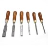 Obrázek 2  Narex Bystřice Sada plochých dlát v dřevěné kazetě 6,10,12,16,20,26mm WOOD LINE PLUS