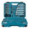 Obrázek 3  Makita E-06616 sada ručního nářadí 3/8" bity/nástrčné klíče/očkoploché klíče/ráčna, 120ks