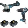 181227|||Obrázek 3  Makita DLX2210TJ1 Aku sada DGA506+DHP484 Li-ion 18V/5,0Ah
