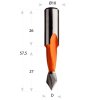 178798|||Obrázek 2  Cmt Vrták kolíkovací průchozí D10x27 S=10x26 L57,5 L