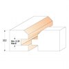 184890|||Obrázek 2  Cmt Fréza pro spoj na pero-drážku D44,4 t19-22,2 S=12mm
