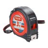 174772|||Hlavní obrázek Extol Premium Svinovací metr 3m s funkcí 2x STOP, gumový obal
