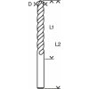 193325|||Obrázek 3  Bosch vrták do kamene CYL-1, 3 x 30 / 60 mm