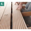 Obrázek 5  Wolfcraft Start-set TERASA-skryté spoje: vrt.a šroub.pomůcka, 50 spojek, 300 šroubů, držák bitů + Tx20