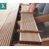 Obrázek 4  Wolfcraft Start-set TERASA-skryté spoje: vrt.a šroub.pomůcka, 50 spojek, 300 šroubů, držák bitů + Tx20