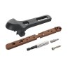 Hlavní obrázek Wolfcraft Start-set TERASA-skryté spoje: vrt.a šroub.pomůcka, 50 spojek, 300 šroubů, držák bitů + Tx20